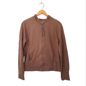 GapBody Fit Taupe Hoodie Size Medium 5 0311